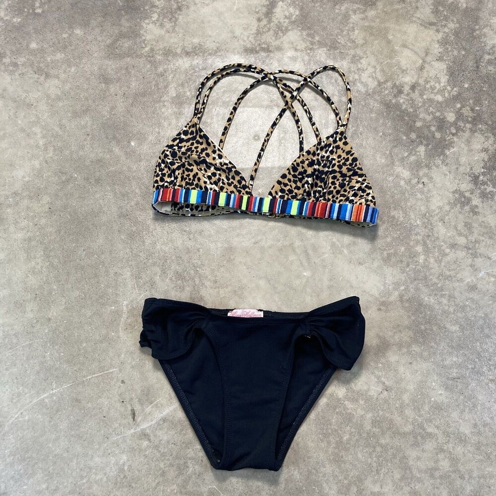 Mara Hoffman Swim Womens‎ Medium Bikini USA 2 Piece Multicolor Beachy Resort